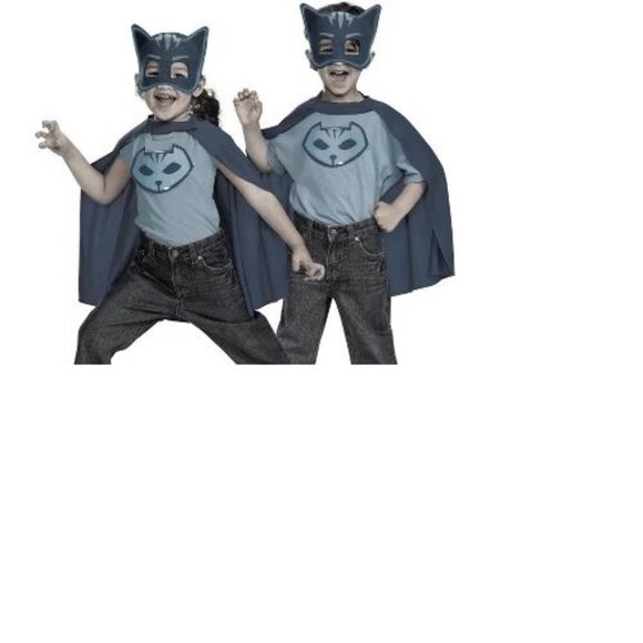 PJ Masks Catboy Light Up Mask & Cape Halloween Accessory Power Heroes Boys 4+ - Picture 5 of 6